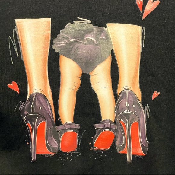 NWT-Mommy & Me Black T-shirt - Picture 4 of 4